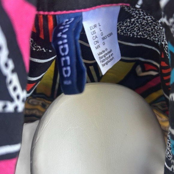 Super Funky Radical‎ Men's AOP Shirt Sleeve Button Up Size Large - Picture 2 of 2